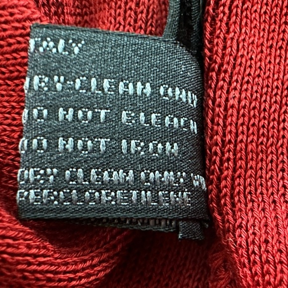 PRADA Red Knit Military-Style Cotton Shirt - Size 38 (IT) - Picture 6 of 9